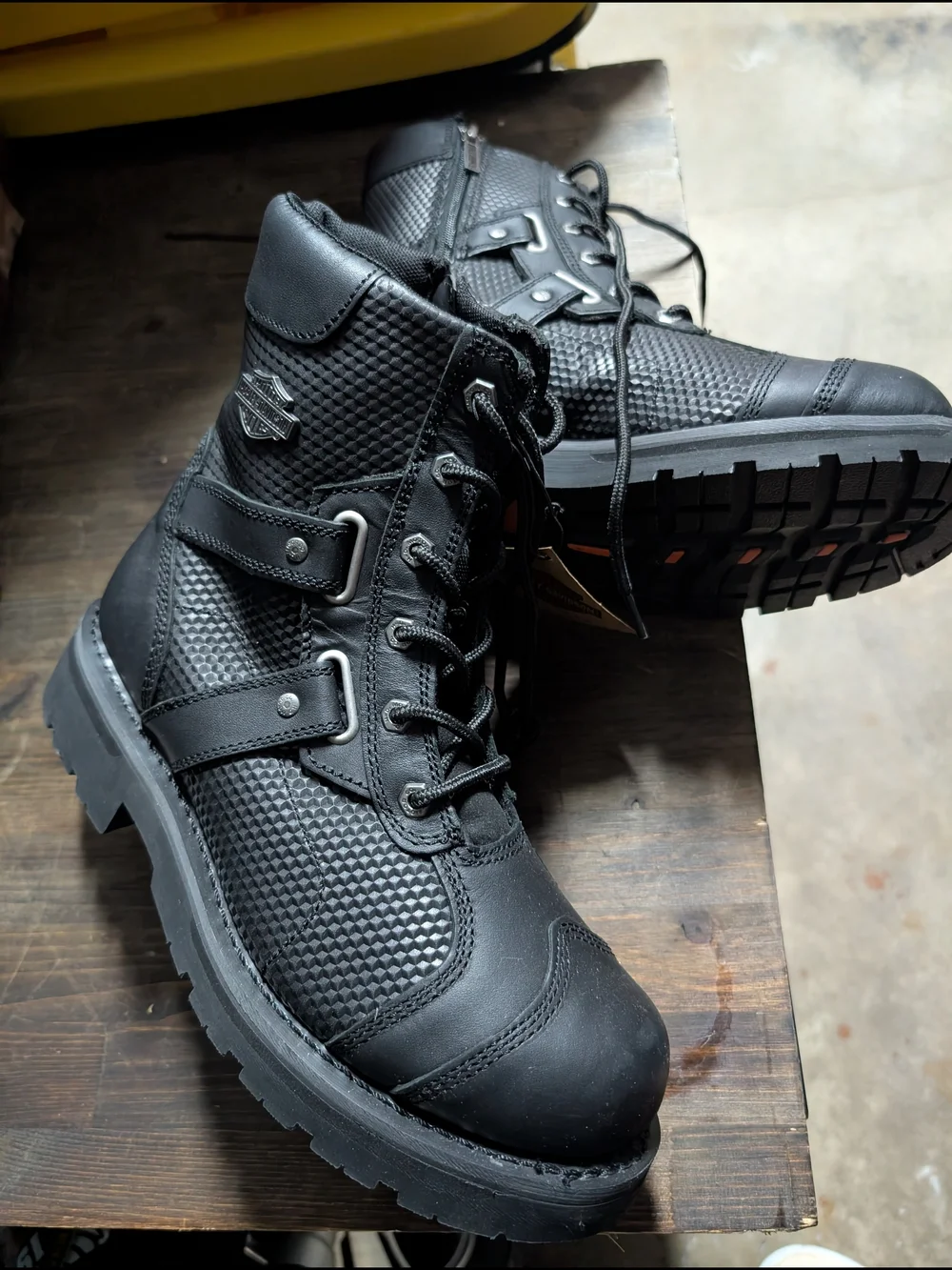 Harley-Davidson Men's Black Motorcycle Boots